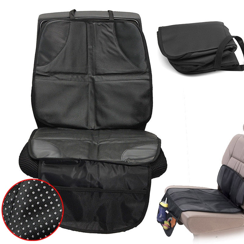 110*46cm PVC Car Seat Protector Baby Kid Children Auto Seat Protector Mat Car Seat CoverAnti-Slip Cushion Interior Accessories