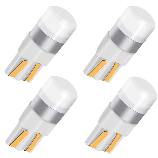 10PCS T10 W5W Led 3030 1SMD Wedge Bulb Auto Dome Reading Car Light Sidemarker Sidelight Parking Lights 194 168 Lamp Bulbs